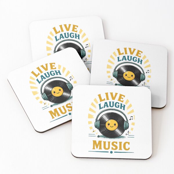 Item preview, Live Laugh Music – Music Lover Design designed and sold by Icareis-Studios.