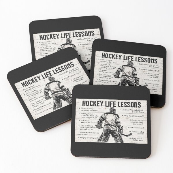 Item preview, Hockey Life Lessons For Boys Bedroom Bathroom Living Room, Hockey Life Lessons For Dads Father day,  designed and sold by OwensdesignArt.