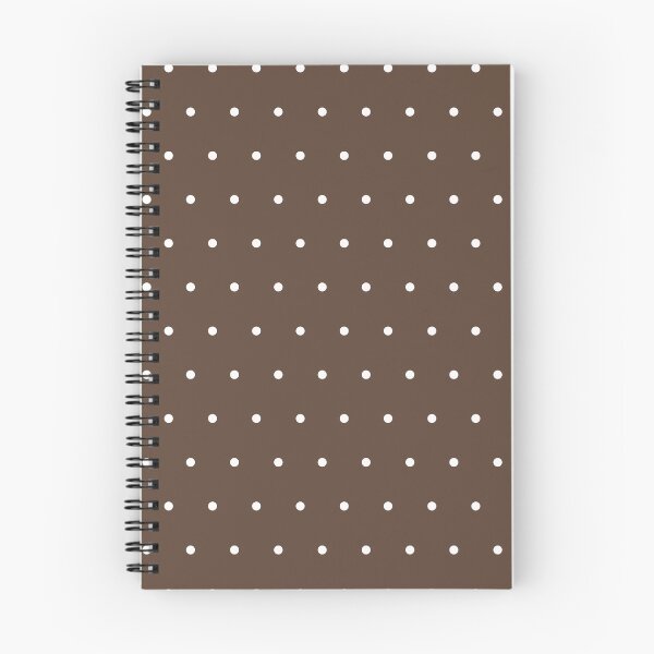 Item preview, Brown and White micro dots designed and sold by pattern-archive.