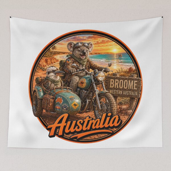 Item preview, Sidecar Mates Across Australia designed and sold by Holiday-Hunter.
