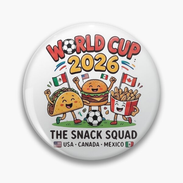 Item preview, The Snack Squad: USA, Canada, Mexico - World Cup 2026 Soccer Food designed and sold by KamilKfoon.
