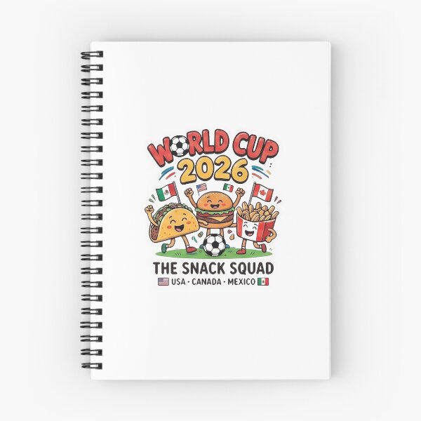 Item preview, The Snack Squad: USA, Canada, Mexico - World Cup 2026 Soccer Food designed and sold by KamilKfoon.