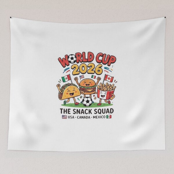 Item preview, The Snack Squad: USA, Canada, Mexico - World Cup 2026 Soccer Food designed and sold by KamilKfoon.