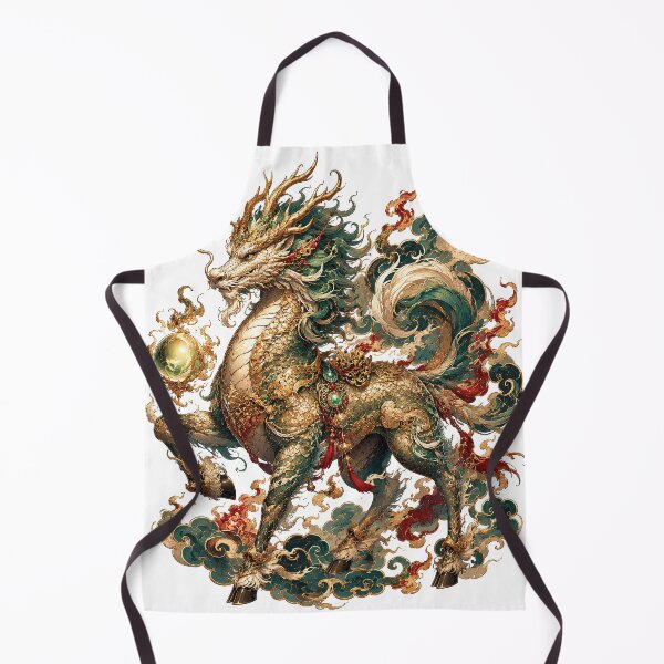 Artikelvorschau, Chinesische Qilin-Fabelwesen-Kunst entworfen und verkauft von Rui Huang.