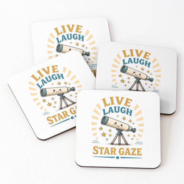 Item preview, Live Laugh Star Gaze – Astronomy Lover Design designed and sold by Icareis-Studios.
