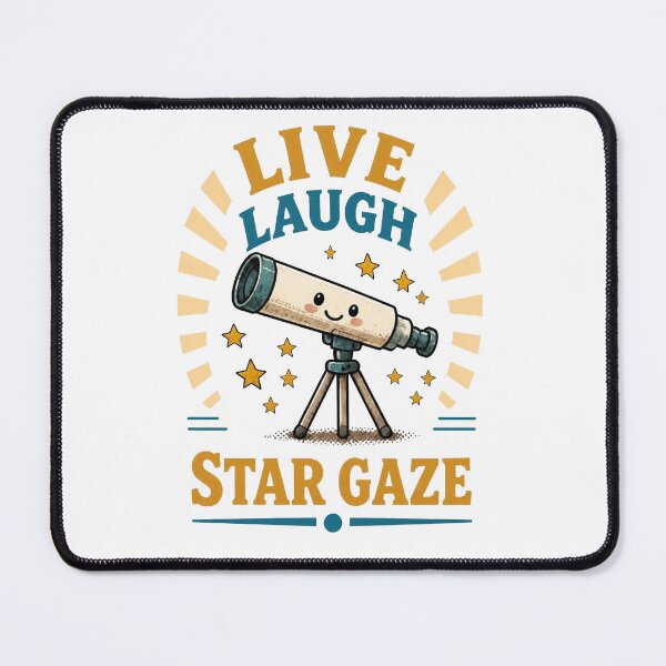 Item preview, Live Laugh Star Gaze – Astronomy Lover Design designed and sold by Icareis-Studios.