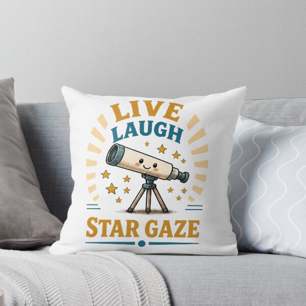 Item preview, Live Laugh Star Gaze – Astronomy Lover Design designed and sold by Icareis-Studios.