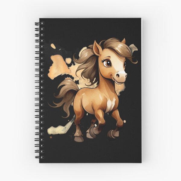 Item preview, Cute Brown Pony in watercolour. designed and sold by NewtBoo.