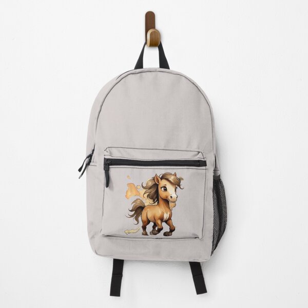 Item preview, Cute Brown Pony in watercolour. designed and sold by NewtBoo.