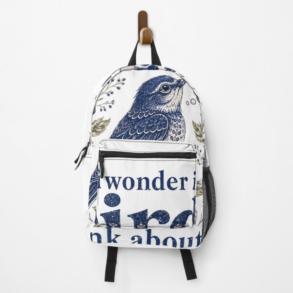 Item preview, Cute Funny I Wonder If Birds Think About Me Too Teachers designed and sold by SenoritaVixyArt.