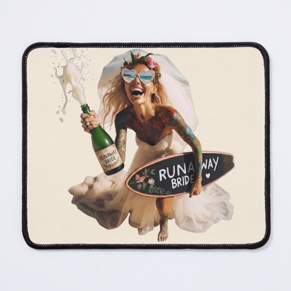 Item preview, Gothic Bachelorette Party Foam Surfboard designed and sold by Voodoo Store Paranormal Collections.