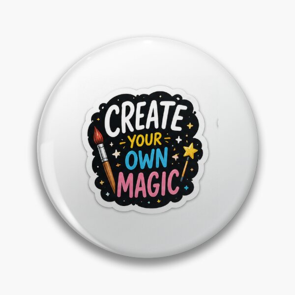 Item preview, Create Your Own Magic Inspiring Quote designed and sold by Monesh-Studio.