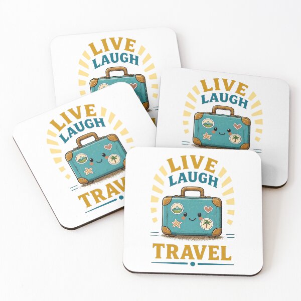 Item preview, Live Laugh Travel – Adventure Lover Design designed and sold by Icareis-Studios.