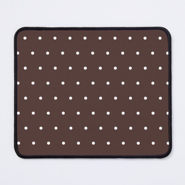 Item preview, Chocolate and White micro dots designed and sold by pattern-archive.