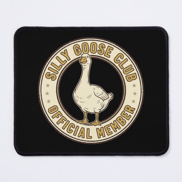 Item preview, Silly Goose Club - Official Member Vintage badge designed and sold by dudelinart.