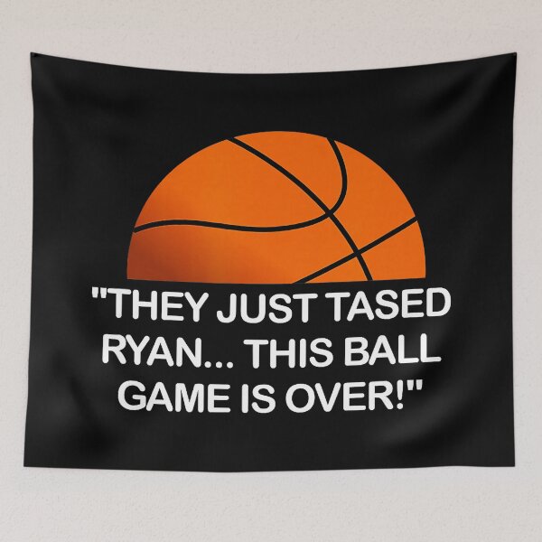 Item preview, Funny Basketball Quote with Orange Ball and Viral Game Humor designed and sold by allistermariam.