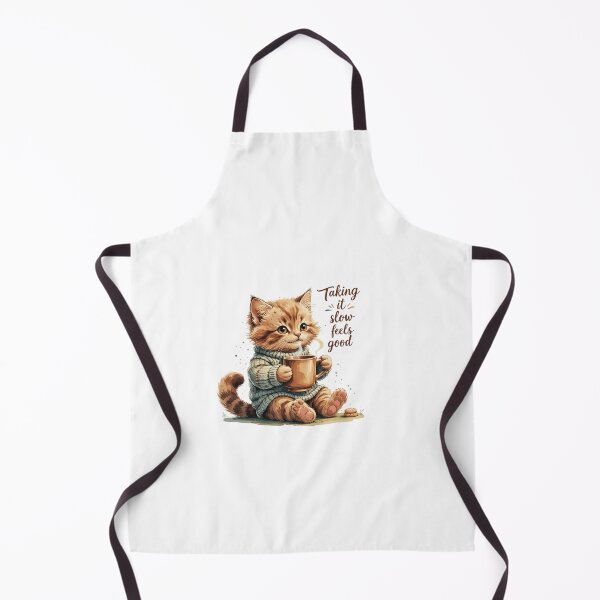 Item preview, Taking It Slow Feels Good Cute Vintage Cat Subtle Pride Rainbow designed and sold by AQUILAKREO.