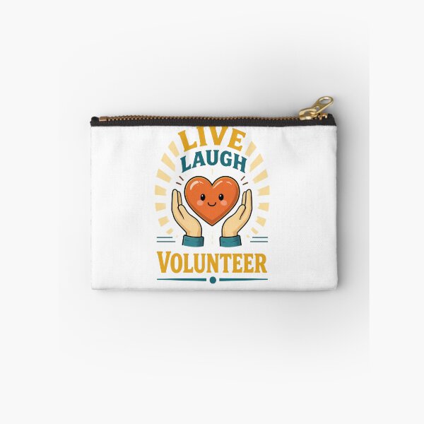 Item preview, Live Laugh Volunteer – Giving Back Design designed and sold by Icareis-Studios.
