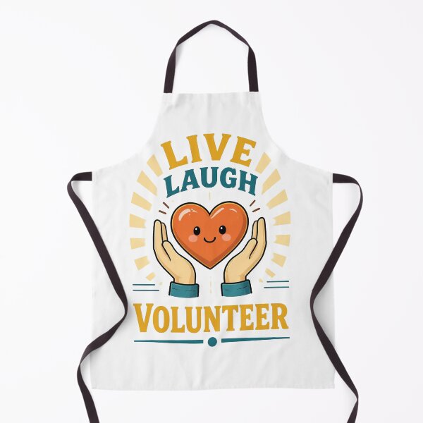 Item preview, Live Laugh Volunteer – Giving Back Design designed and sold by Icareis-Studios.