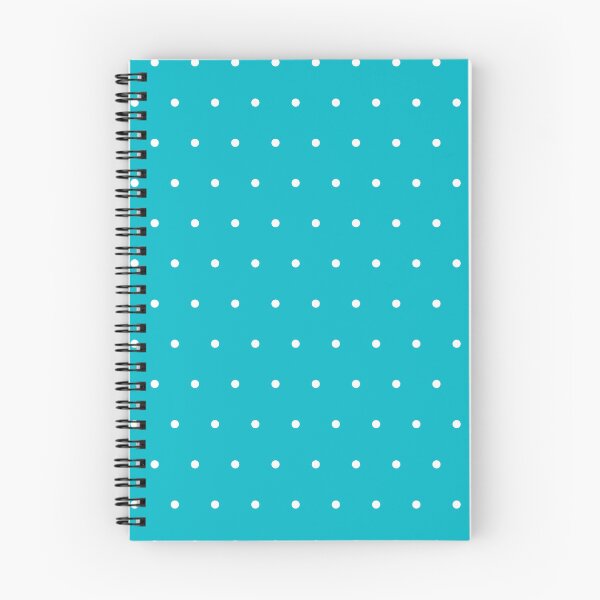 Item preview, Cyan and White micro dots designed and sold by pattern-archive.