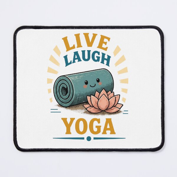 Item preview, Live Laugh Yoga – Mindful Lifestyle Design designed and sold by Icareis-Studios.