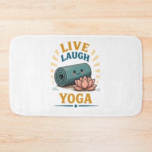 Item preview, Live Laugh Yoga – Mindful Lifestyle Design designed and sold by Icareis-Studios.