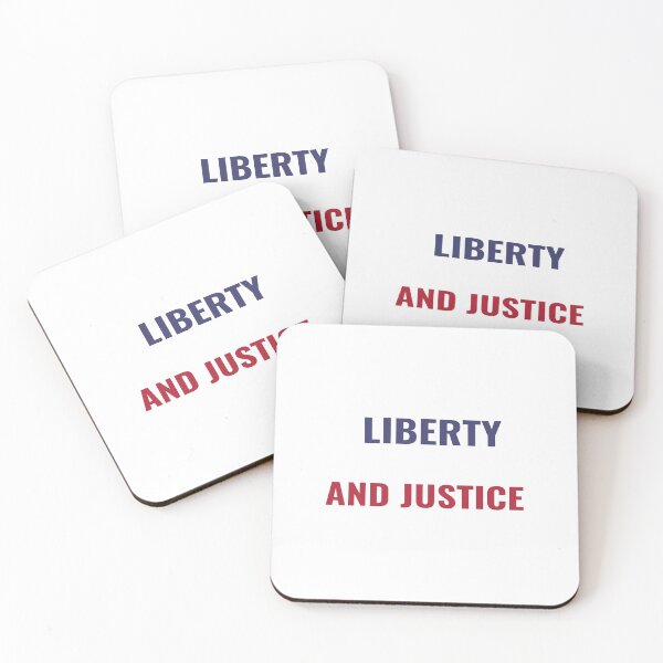 Item preview, LIBERTY AND JUSTICE Shirt – Patriotic USA Tee | Uncle Jichuan designed and sold by Uncle-Jichuan.