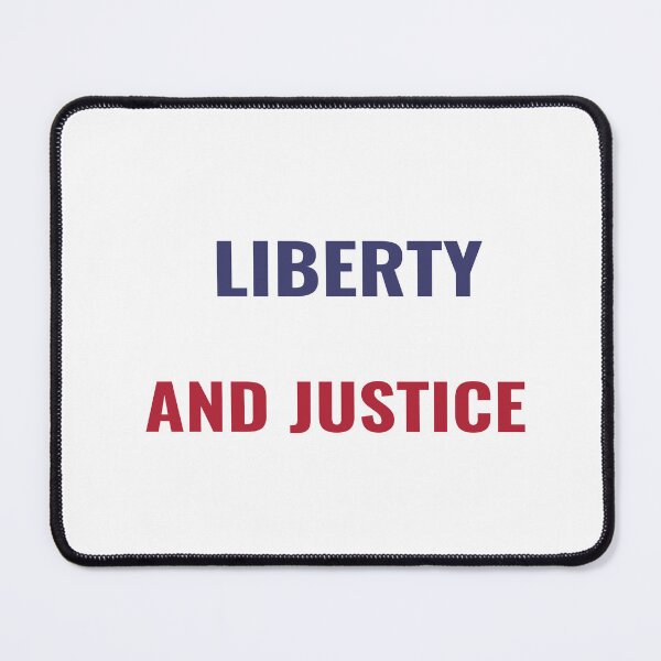 Item preview, LIBERTY AND JUSTICE Shirt – Patriotic USA Tee | Uncle Jichuan designed and sold by Uncle-Jichuan.
