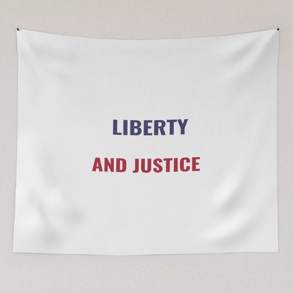 Item preview, LIBERTY AND JUSTICE Shirt – Patriotic USA Tee | Uncle Jichuan designed and sold by Uncle-Jichuan.