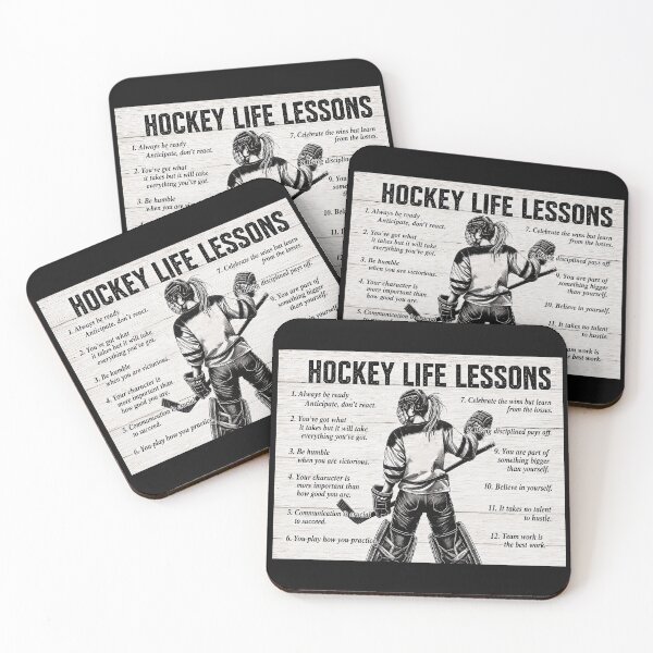 Item preview, Hockey Life Lessons Gift For Girls Birthday , Hockey Life Lessons Gift Daughter Bedroom, Bathroom, Living room designed and sold by hippololocc.