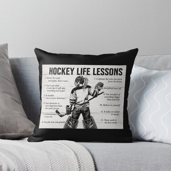Item preview, Hockey Life Lessons Gift For Girls Birthday , Hockey Life Lessons Gift Daughter Bedroom, Bathroom, Living room designed and sold by hippololocc.
