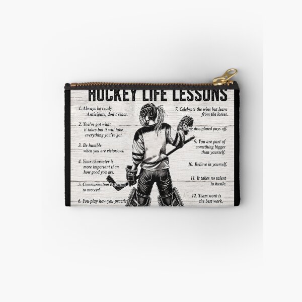 Item preview, Hockey Life Lessons Gift For Girls Birthday , Hockey Life Lessons Gift Daughter Bedroom, Bathroom, Living room designed and sold by hippololocc.
