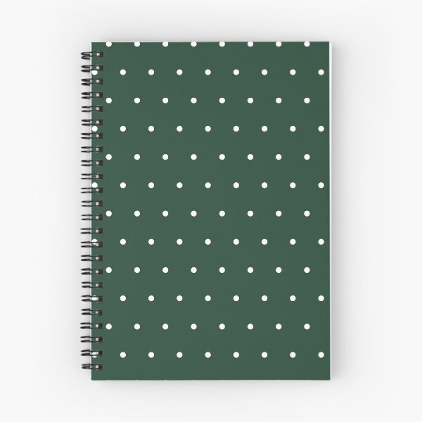 Item preview, Forest Green and White micro dots designed and sold by pattern-archive.