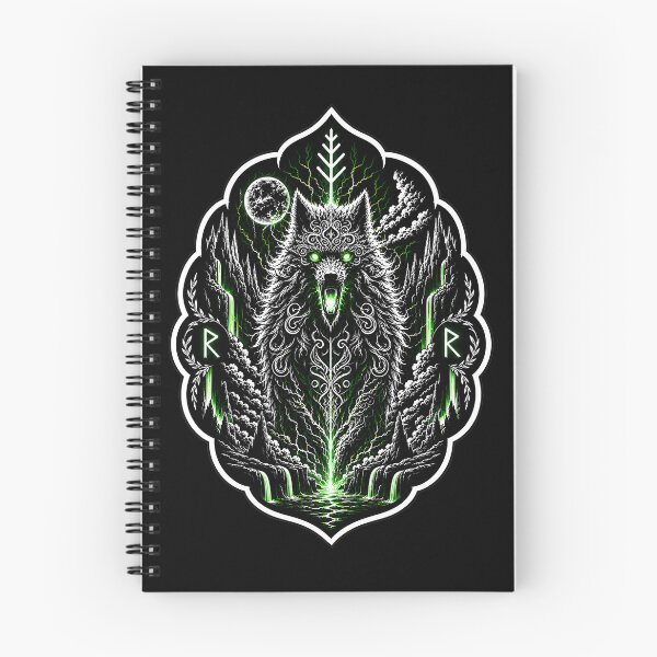 Item preview, "Fenrir Guardian Sigil | Norse Wolf Rune Emblem" designed and sold by Umbra666.