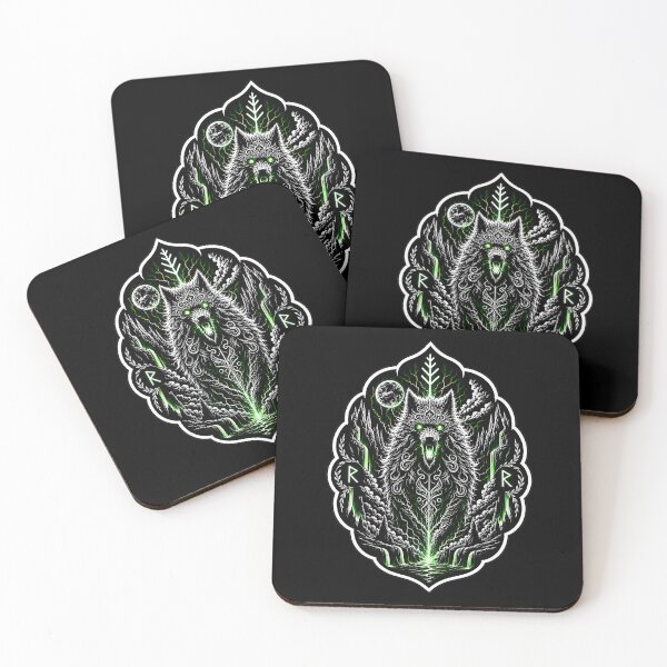 Item preview, "Fenrir Guardian Sigil | Norse Wolf Rune Emblem" designed and sold by Umbra666.