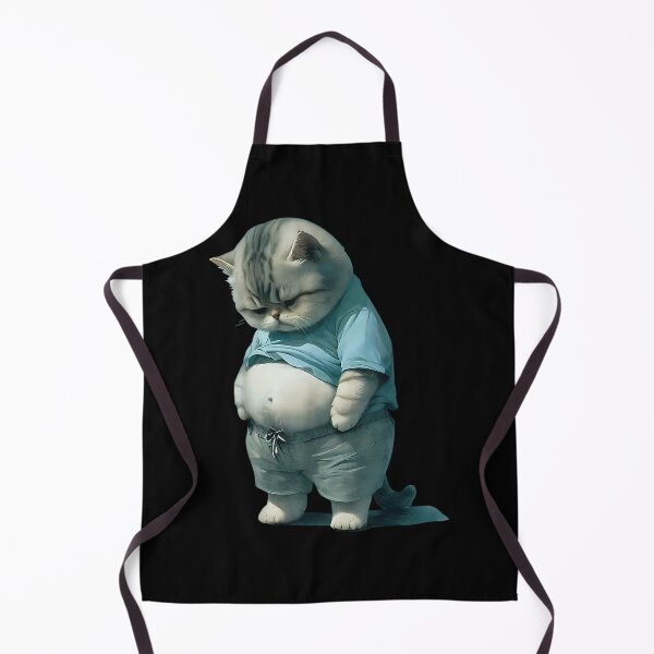 Item preview, Funny Fat Cat Art Design Kitten Cat Lover Meme  designed and sold by SenoritaVixyArt.