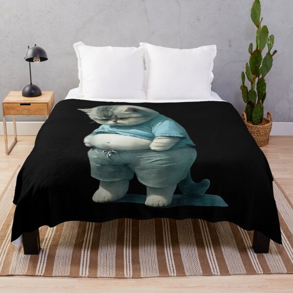 Item preview, Funny Fat Cat Art Design Kitten Cat Lover Meme  designed and sold by SenoritaVixyArt.