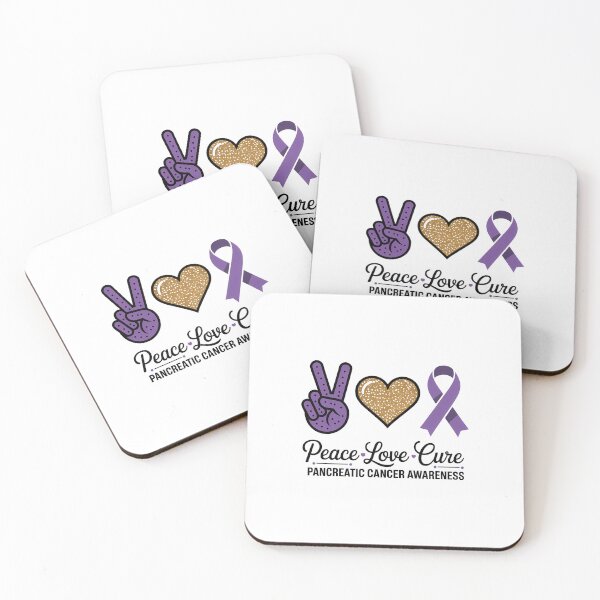 Item preview, Pancreatic Cancer Purple Ribbon Team Cancer Pancreatic Cancer Warrior designed and sold by SapfireStuArt.