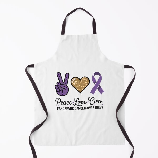 Item preview, Pancreatic Cancer Purple Ribbon Team Cancer Pancreatic Cancer Warrior designed and sold by SapfireStuArt.