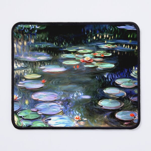 Item preview, Water Lilies: Reflection of a Weeping Willow (RHS) designed and sold by artdesignsnow.