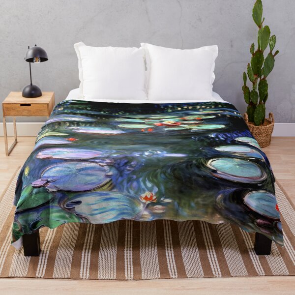 Item preview, Water Lilies: Reflection of a Weeping Willow (RHS) designed and sold by artdesignsnow.