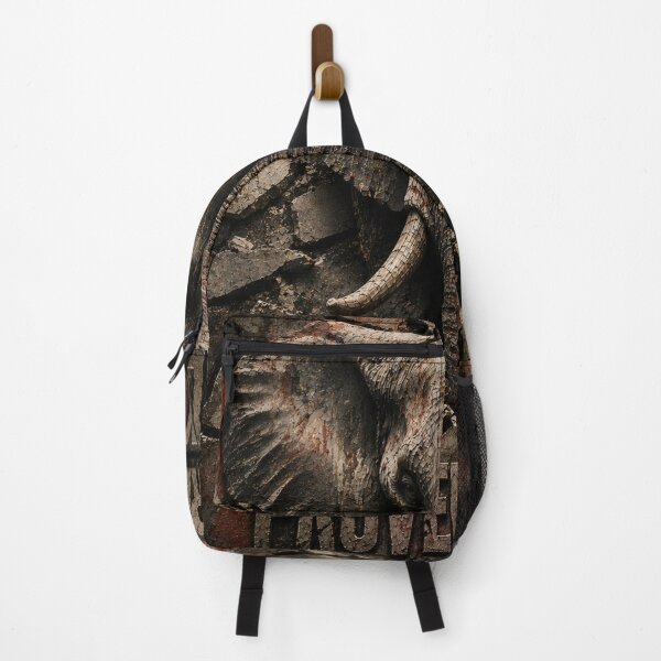 Item preview, Operator Built Different Elephant Industrial Canvas Print designed and sold by SavannaStrikes.