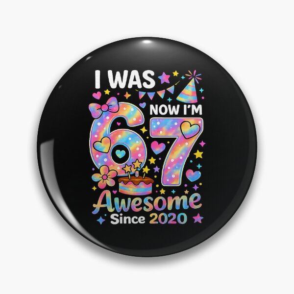 Item preview, I was 6 Now I’m 7 Tie Dye Birthday Awesome Since 2020 Kids designed and sold by Littermin.