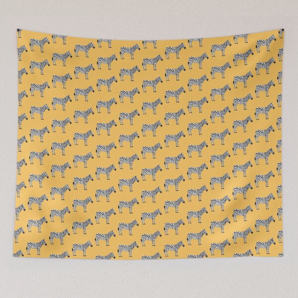 Item preview, Zebras on yellow designed and sold by reneesillus.