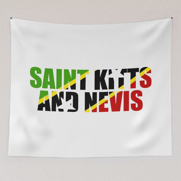 Item preview, Saint Kitts And Nevis Flag KN designed and sold by shitpostee.