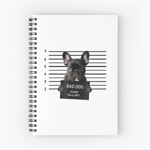Item preview, Bad Dog French Bulldog Mugshot Portrait designed and sold by SoyLamderma.