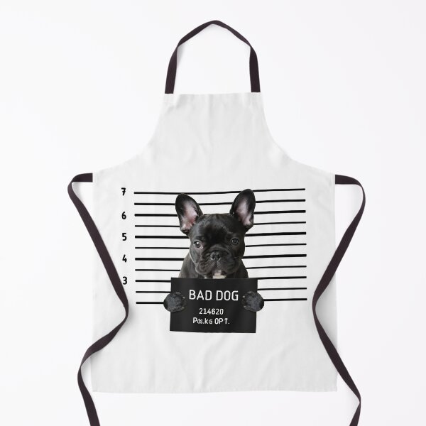 Item preview, Bad Dog French Bulldog Mugshot Portrait designed and sold by SoyLamderma.