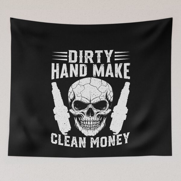 Item preview, Dirty Hand Make Clean Money Mechanic Automotive Professional designed and sold by PopStars1993.