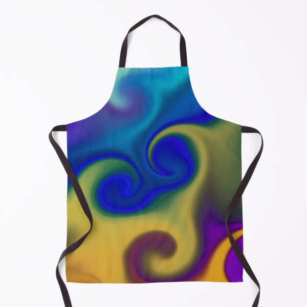 Item preview, Vibrant Psychedelic Liquid Swirl Abstract Art designed and sold by Happyabstract.