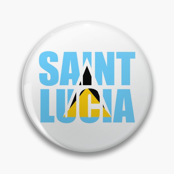 Item preview, Saint Lucia Flag LC designed and sold by shitpostee.